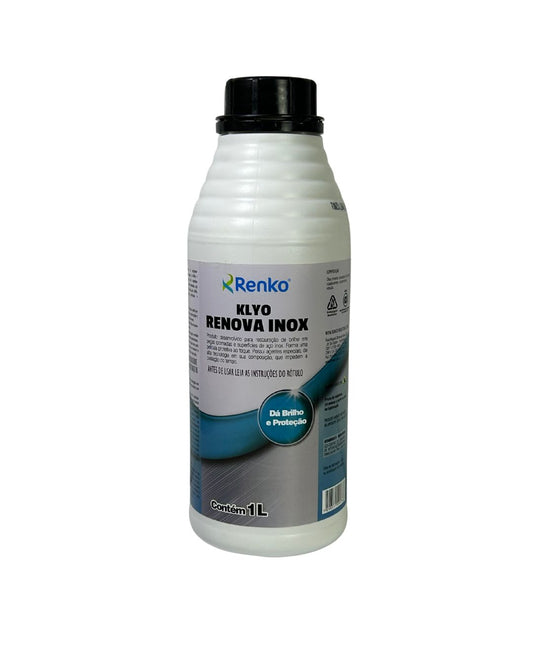 Renova Inox Klyo – Brilho e Proteção para Superfícies de Inox e Cromadas
