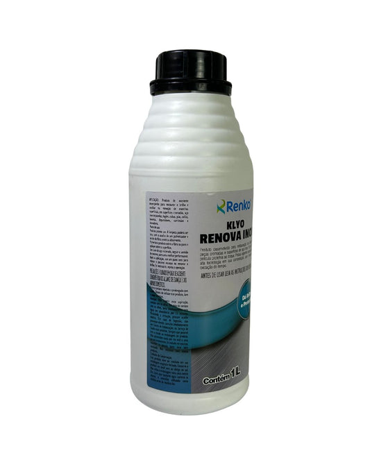 Renova Inox Klyo – Brilho e Proteção para Superfícies de Inox e Cromadas