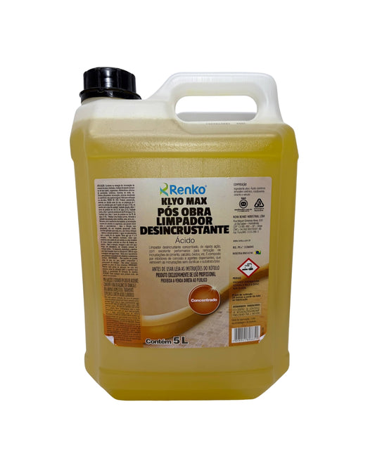 Klyo Max – Limpador Desincrustante Ácido Concentrado